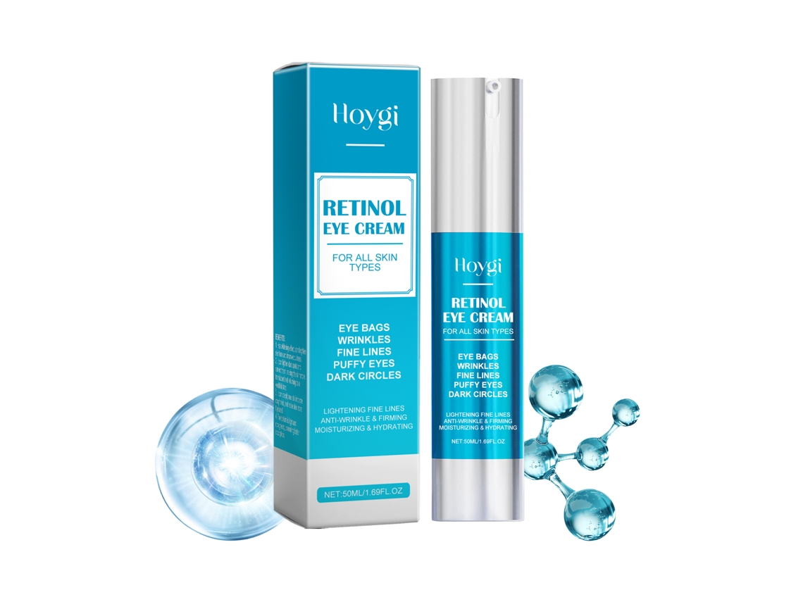 Crema antiedad para el contorno de ojos con retinol.