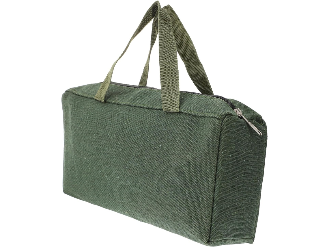 Bolsa De Herramientas Lona Verde Alipis Técnicos Fabricada Prueba