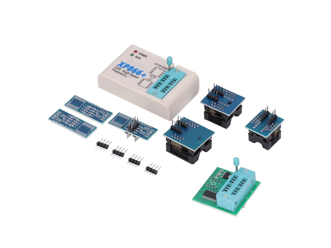 2026-programador De Flash Spi De Alta Velocidad Xp866 Kit De Programación Usb Para Chips Bios Eeprom 24 25 93