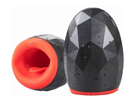 Masturbador – Masturbador Automático para Hombres con 8 Modos de Vibración – Imita la Estimulación Oral con 2 Funciones de Calentamiento – BISBISOU...