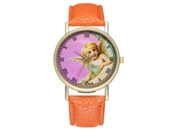 Reloj De Pulsera Para Mujer De Moda Clásico De Cuarzo Ocio Naranja