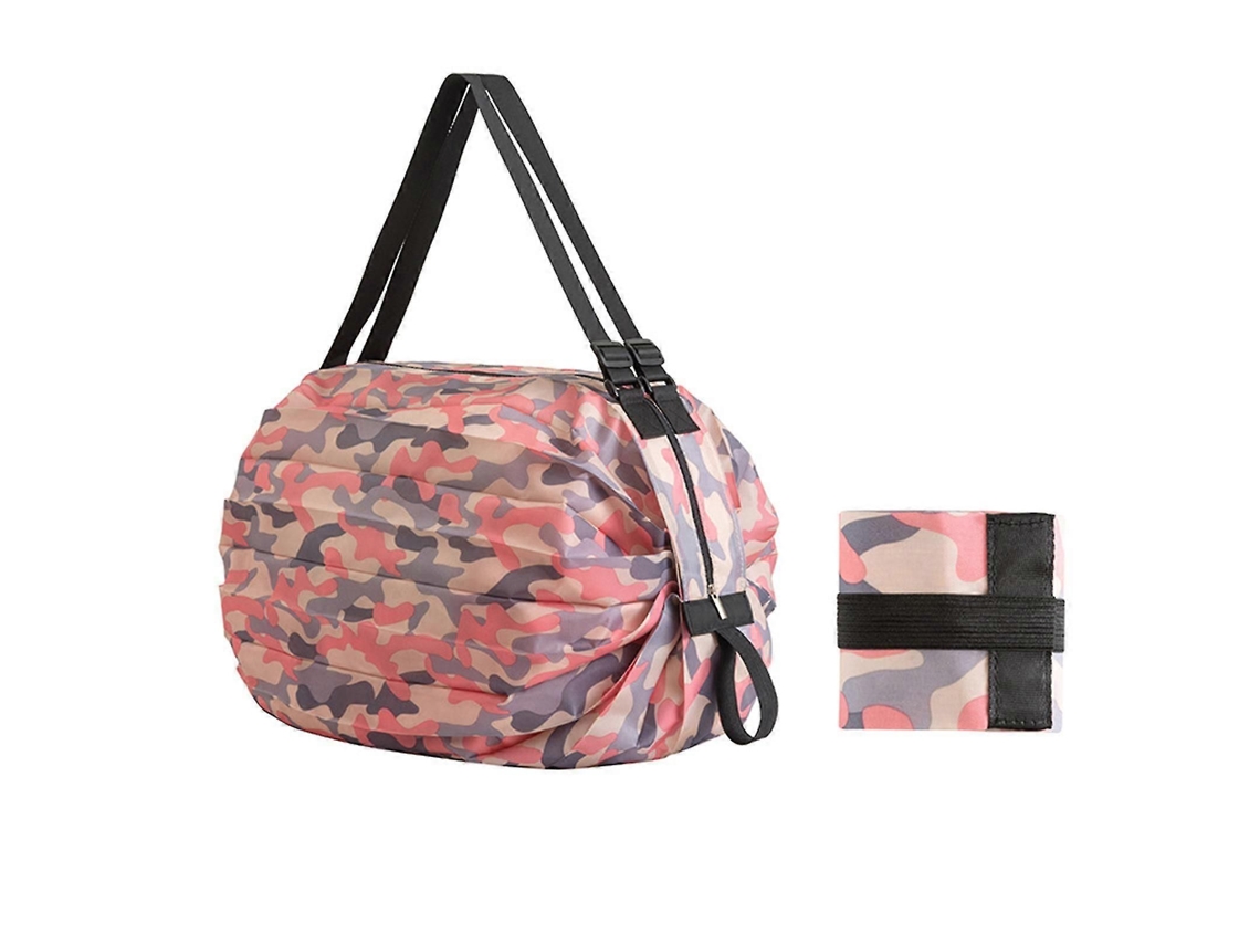 Bolsa de compras plegable, gran capacidad, reutilizable, ideal para picnics, viajes y acampadas. GOKOCO
