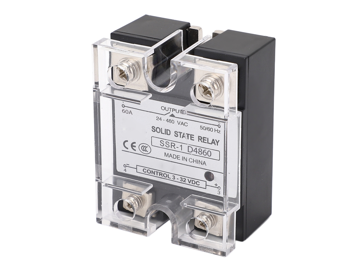 2026horizon-relé De Estado Sólido Ssr Entrada Dc 3‑32v Salida Ac 24‑480v 60a Para Control Hogar