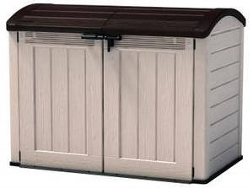 Cobertizo para Contenedor de Basura KETER de con Ruedas Store-It-Out 2000 L