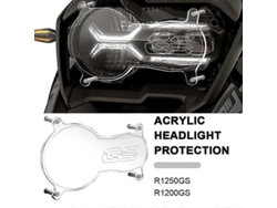 Protector De Faro Acrílico Para Motocicleta Bmw R1200gs R1250gs R 1250 Gs Lc, Modelos 2013-2023.