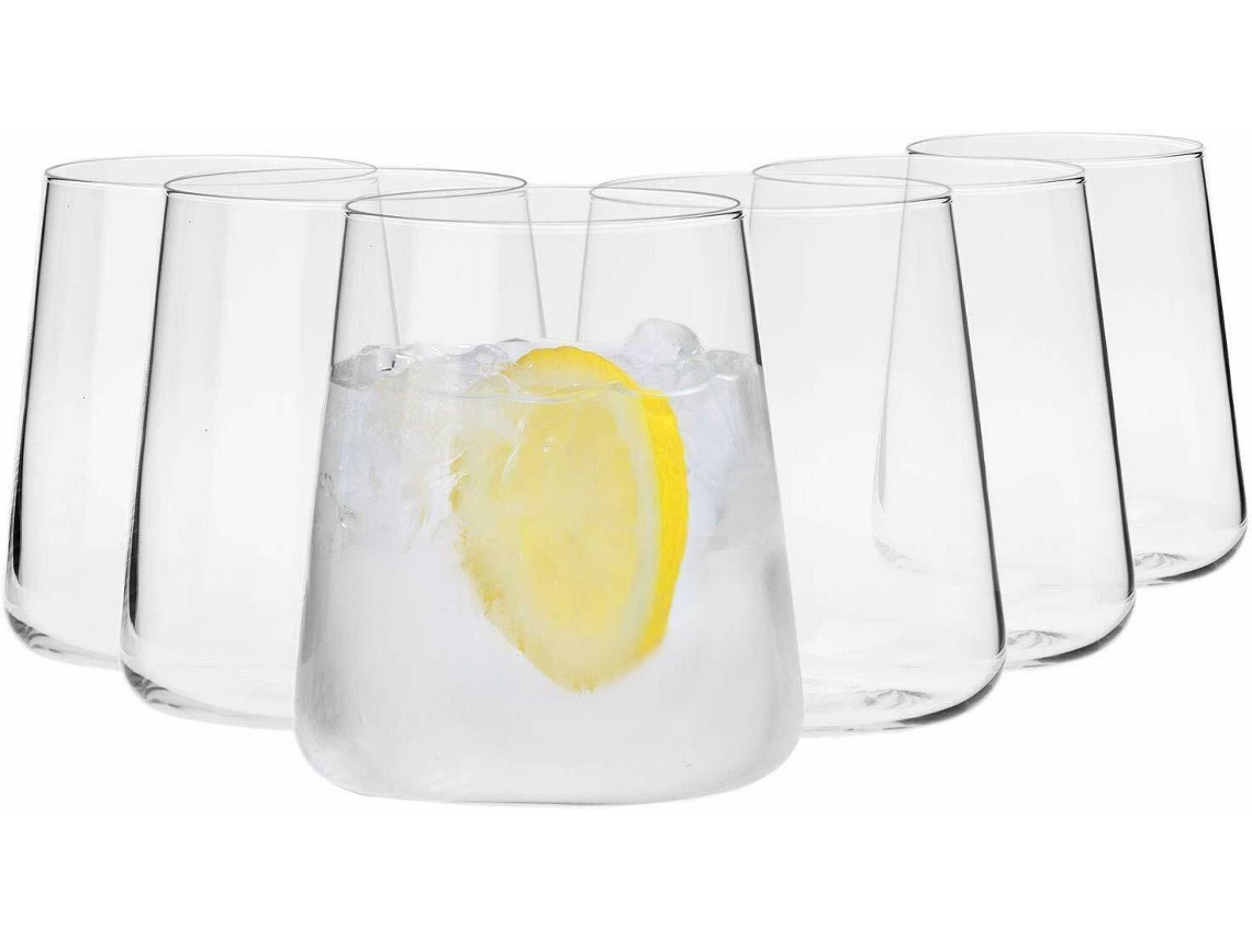 Vasos KROSNO GLASS Avant-garde (Vidrio - 6 Un - Transparente - 9 x 10)