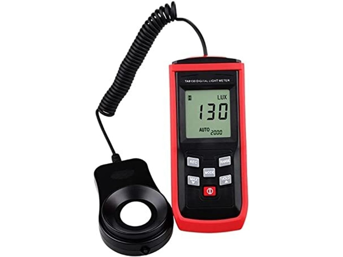 Medidor De Lux Digital De 200.000 Lux Con Pantalla Lcd Para Led Fluorescentes, Uso