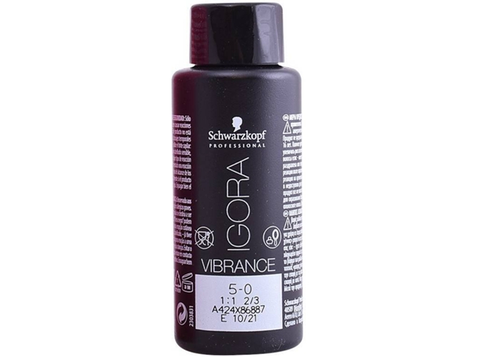 Tinte de Cabello SCHWARZKOPF Igora Vibrance 5-0 (60 ml)