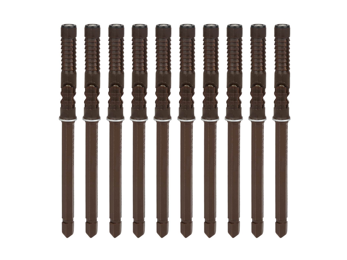 Kit De 10 Soportes Ocultos Para Estantes De Estanterías - Accesorio De Soporte