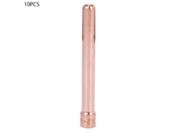 Juego De 10 Unidades De Cuerpo De Chaleco De Cobre 10n22-10n25, Consumibles Para Antorcha De Soldadura Tig Resistente A Altas Temperaturas.