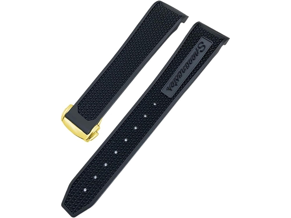 Correa 19 Mm De Caucho De Fácil De Ajustar, Cómoda De Llevar, Alta Calidad, Ecológico