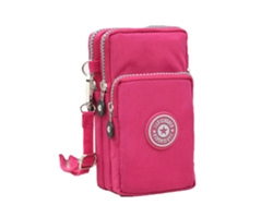 Bolso Bandolera/cartera Para Mujer Con Correa Ajustable, Poliéster.
