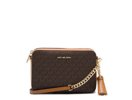 Bolsa de Mujer MICHAEL KORS Marron Jet Travel Blanco