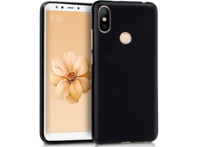 Carcasa Xiaomi Mi A2, Mi 6X COOL Silicona Negro