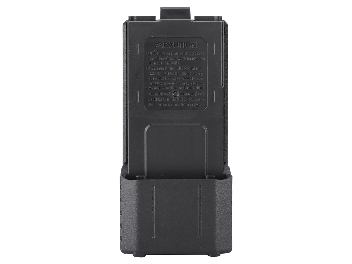 Capa De Batería Plástica Larga Portátil Para Baofeng Uv 5r