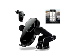 Cargador Carro Qi Fast Ventilação Para Samsung Yizhood Negro