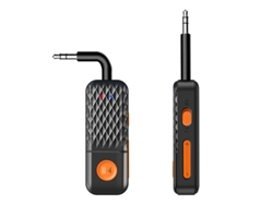 Receptor Bluetooth Chrui Transmisor Bluetooth 5.4 Conector auxiliar de 3,5 mm