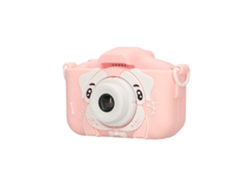 Cámara para niños H28 Dual Pink 1080p 30fps, pantalla 2.0 Extralink