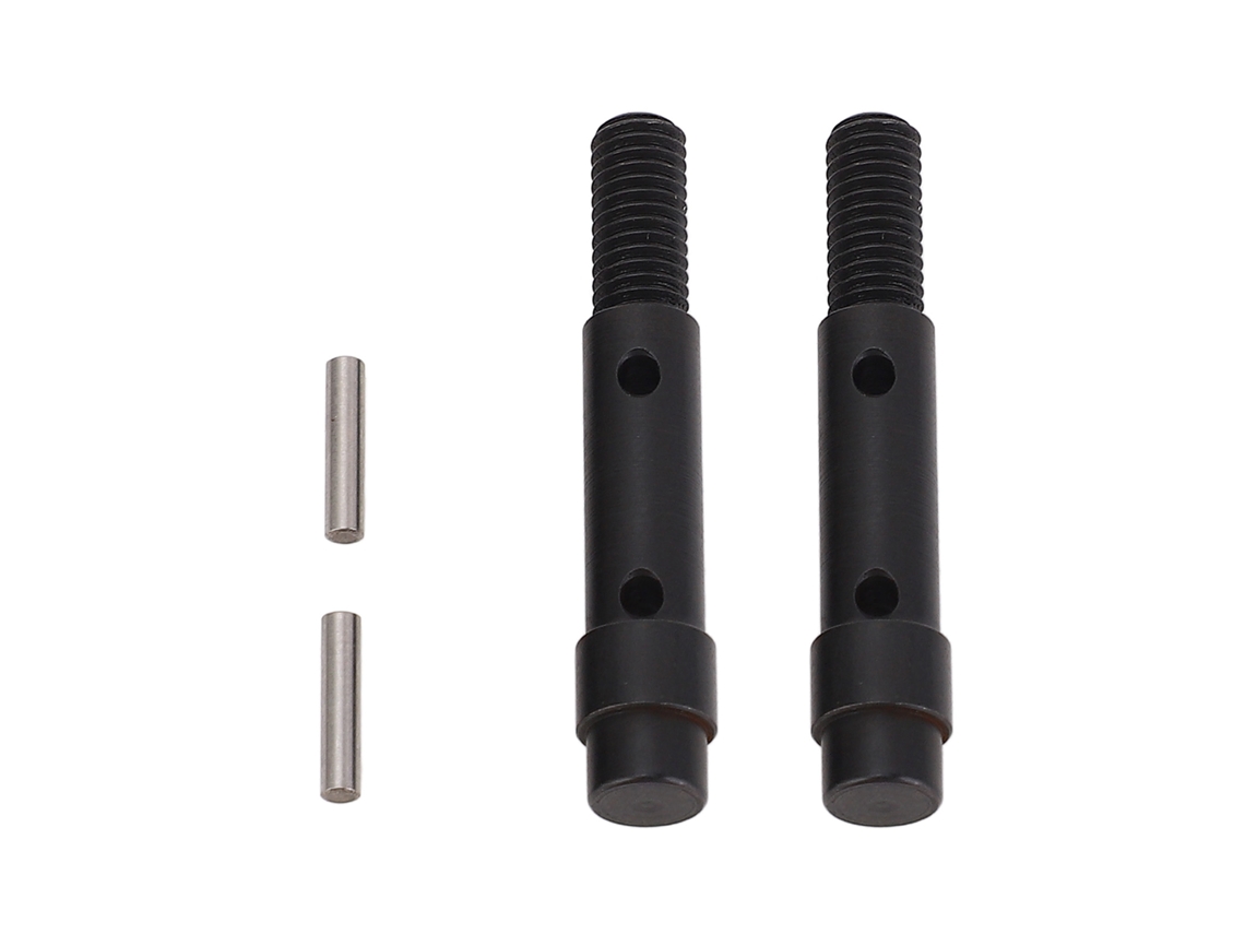 2 Piezas De Eje Delantero Corto De Aleación Ligera Y Resistente A Impactos Para Coche Rc A Escala 1/10 Vp F10