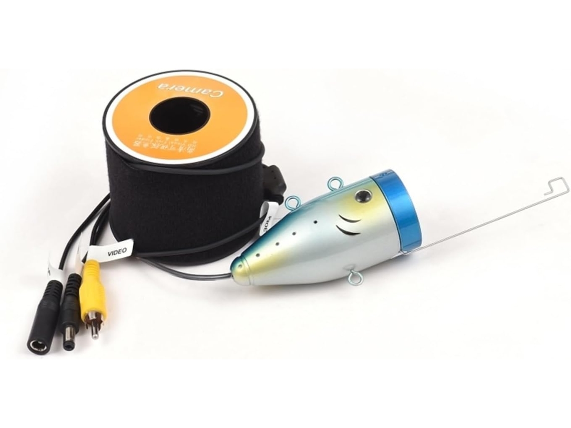Para Pesca En Hielo, Pesca En Lagos Y Pesca Desde Embarcaciones: Cámara Subacuática Con 12 Luces Led.