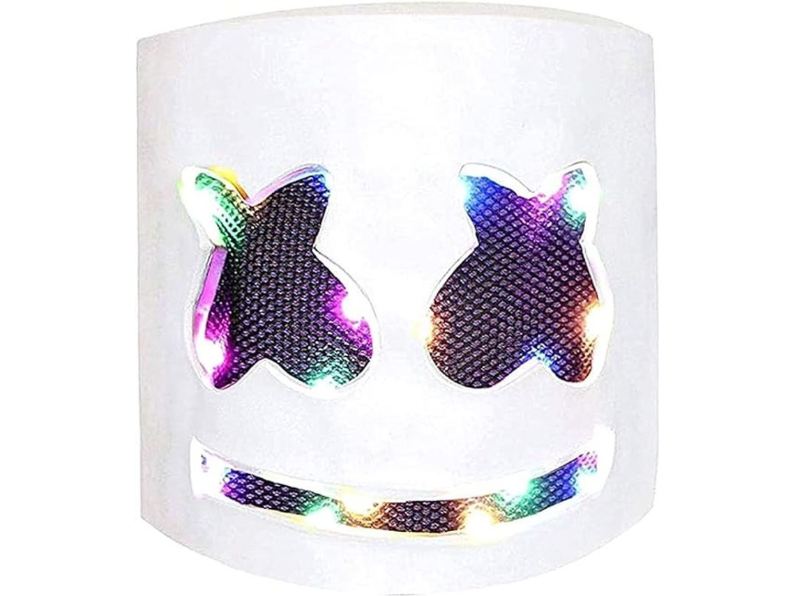 Máscara De Látex De Cabeza Completa Para Fiesta De Disfraces Con Luces Para Halloween.