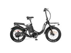 Bicicleta eléctrica FAFREES F20 X-Max 20x4.0 pulgadas Neumático ancho 750W Motor sin escobillas 48V 30AH Batería Velocidad máxima predeterminada 25km/h Negro