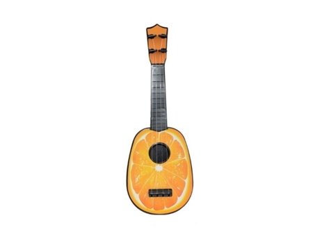 Juguete de Instrumentos Musicales de Guitarra J 28Cm Amarillo