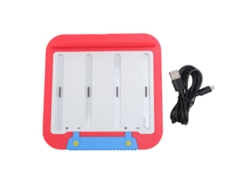 Base De Carga Rápida 4 En 1 Switch2 Con Cargador Joy-con