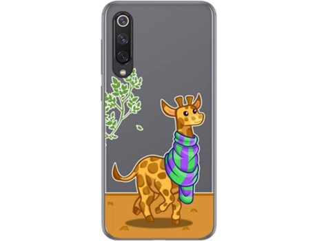 Carcasa Xiaomi Mi 9 SE TUMUNDOSMARTPHONE Jirafa Multicolor
