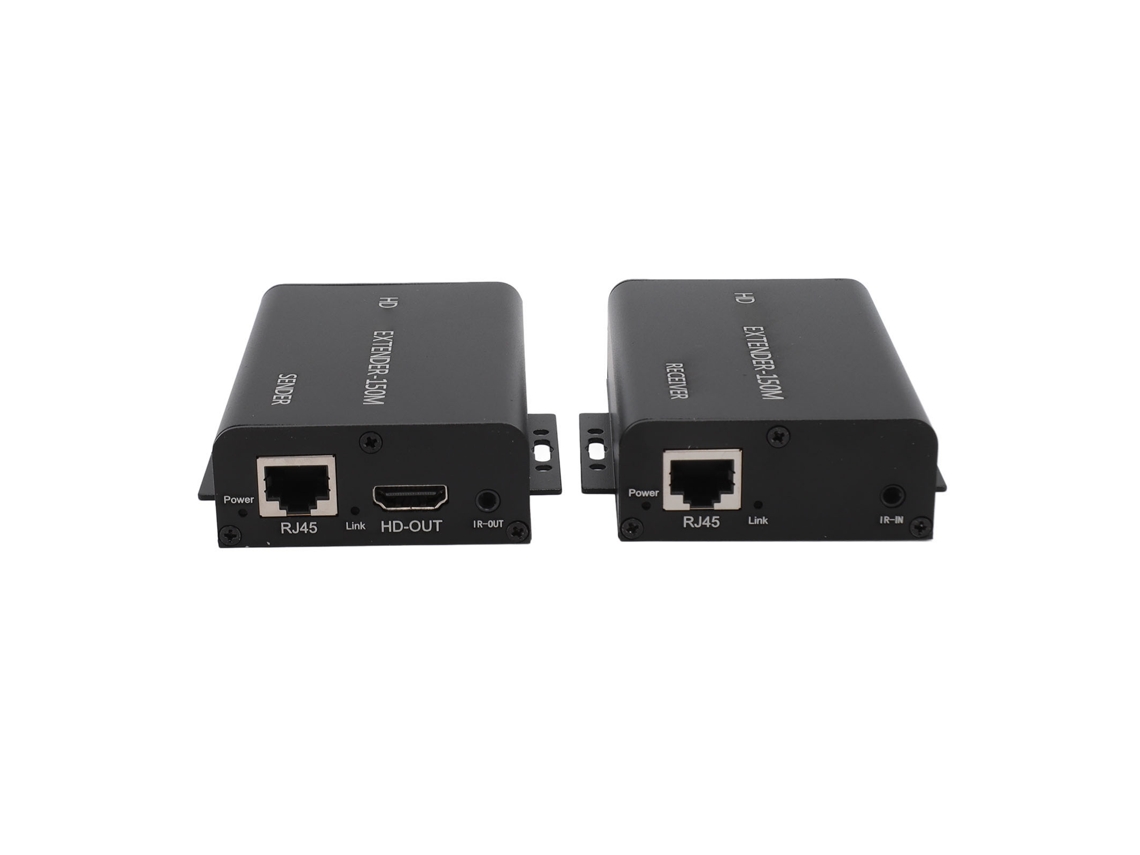 Extensor Kvm Hdmi De 150m Extensión Sincrónica Hdmi A Rj45