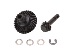 Juego De Engranajes Cónicos Rc 8t 30t De Acero Reforzado Para Carro Axial 1/10 Scx10 Ii Iii Capra 1.9 Utb