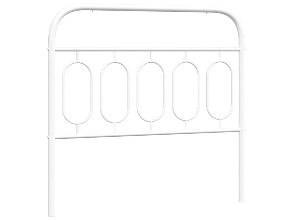 Cabecero de repuesto 107 cm Metal Blanco MAISON EXCLUSIVE