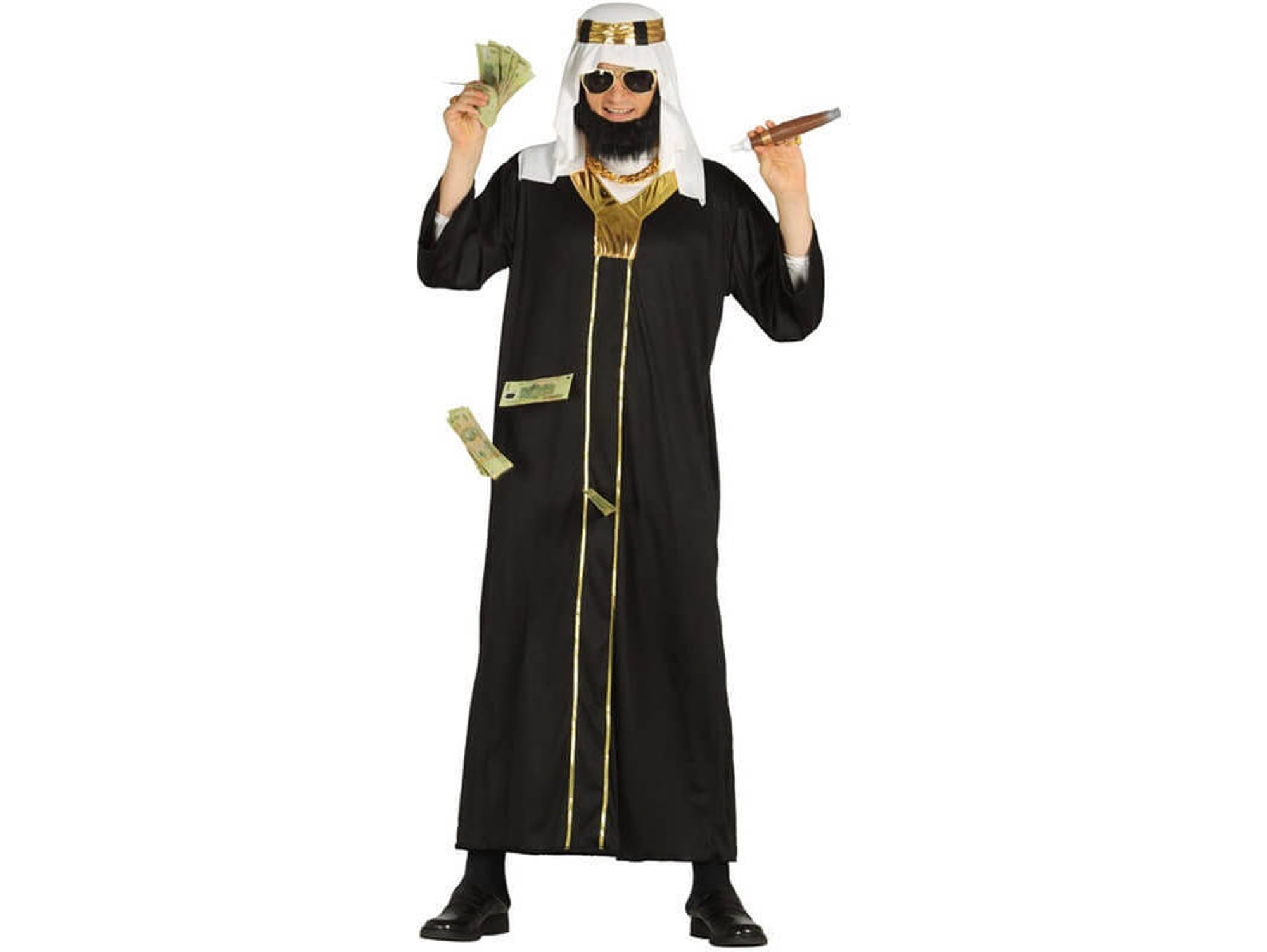Disfraz de Hombre DISFRAZZES Jeque Árabe (Talla: L)