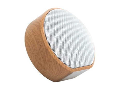Altavoz Bluetooth A60, grano de madera inalámbrico exteriores con tarjeta portátil