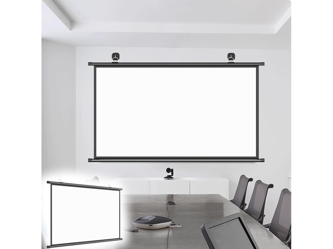 Pantalla De Proyección De 60 Y 72 Pulgadas, Pantalla Para Proyector De Vídeo, Pantalla Para Proyector De Vídeo
