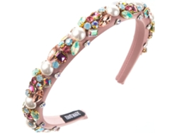 Diadema Elegante Con Detalles De Perlas: Un Accesorio Para El Cabello A La Moda Para Mujeres.