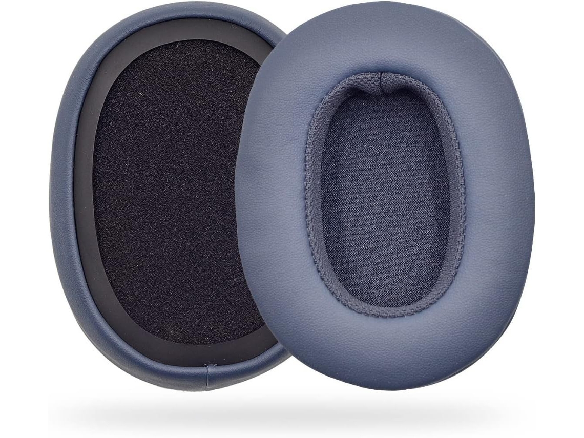 Almohadillas para auriculares inalámbricos Skullcandy Crusher 3.0, espuma suave, color azul.