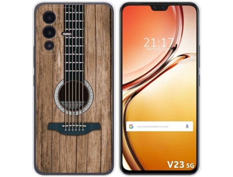 Carcasa para Vivo V23 5G TUMUNDOSMARTPHONE Dibujos Madera 11 Multicolor