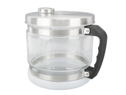 Recipiente de vidrio de 4 l para agua destilada, ideal para el hogar y la belleza.