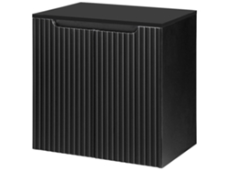 Mueble de baño bajo lavabo Newport con 2 puertas 60x60x40 cm - Negro [EN.CASA]