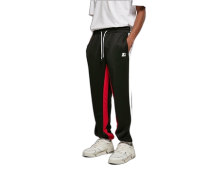Pantalones de Chándal para Hombre STARTER (XL - Poliéster - Negro)