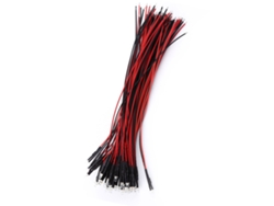 2026as-50pcs Diodos Led Pre Cableados Dc 9-12v Transparentes 3 5 10mm Blanco Rojo Azul Verde
