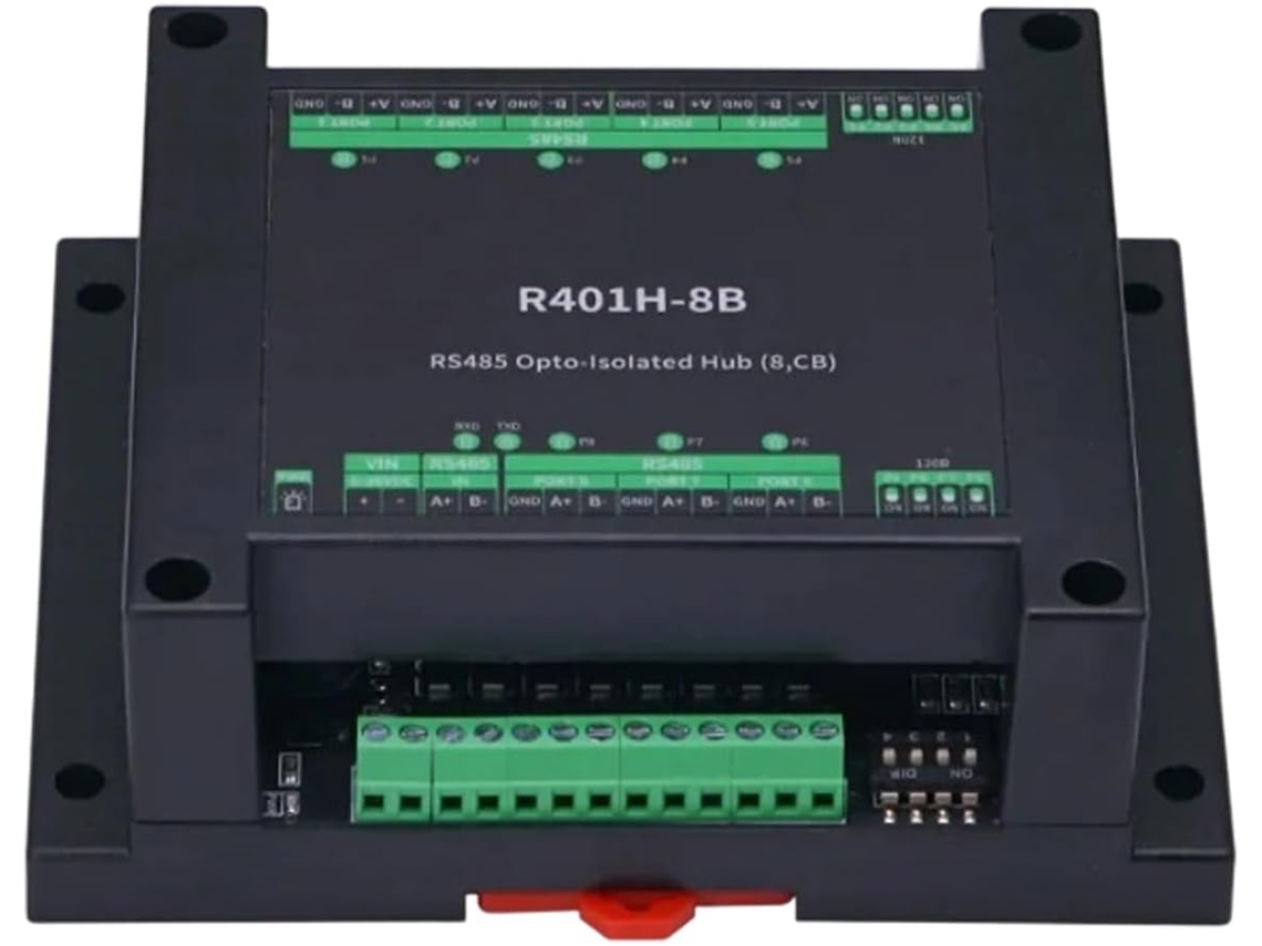 Concentrador De La Serie Rs485 Con Soporte Para Aislamiento Óptico