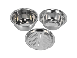 Fregadero multifuncional de acero inoxidable con escurridor y cortador de verduras