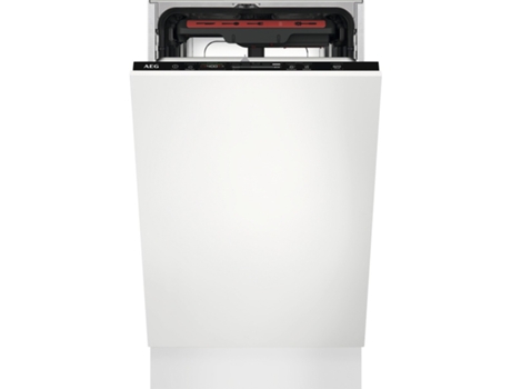 Lavavajillas Integrable AEG FSE72507P (10 Cubiertos - 44.6 cm - Panel Negro)