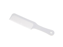Peine profesional para cortar el cabello con mango ergonómico y dientes finos para peinar y estilizar.