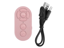 Control Remoto Bluetooth Para Buscapersonas, Disparador De Cámara Y Grabadora De Vídeo Para Android - Rosa