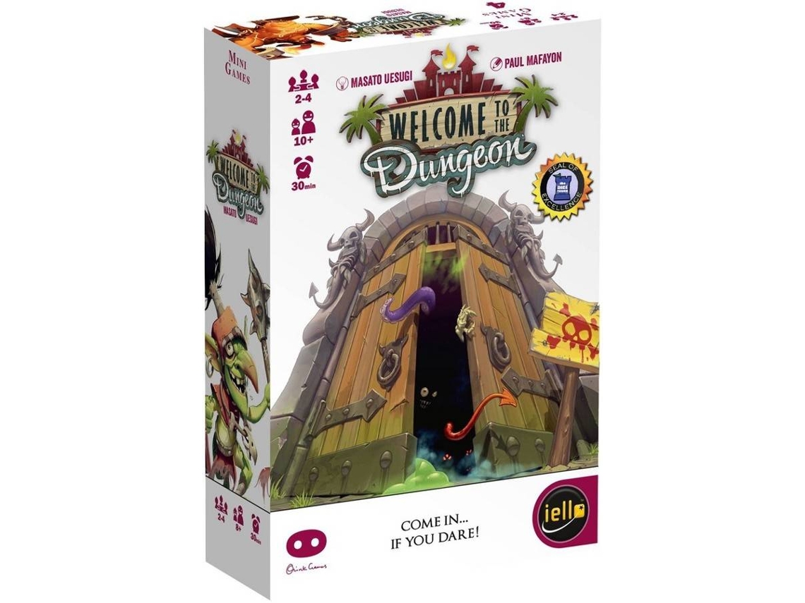 Juego de Mesa IELLO Welcome to the Dungeon (Edad Mínima: 10 años - Inglés)