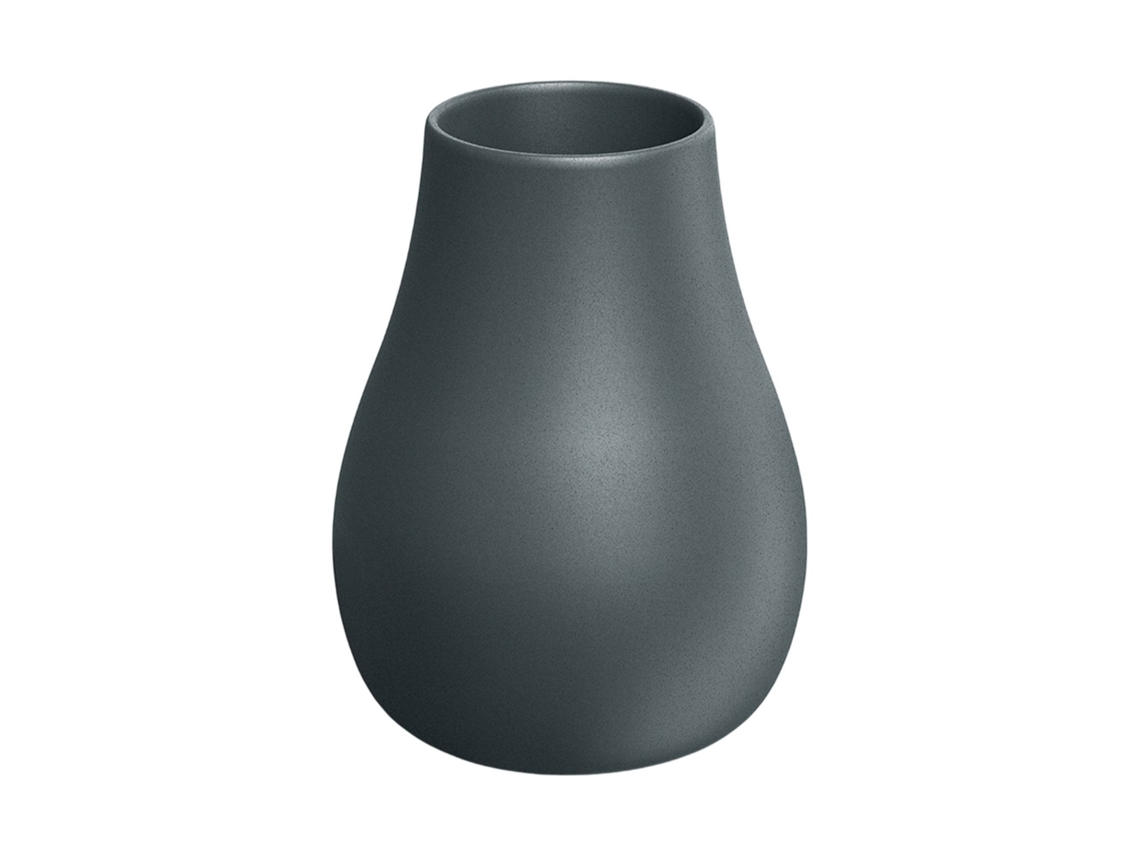 Maceta De Rotomoldeo Evolia Slim Grafito Ø40x50