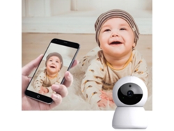 Cámara De Seguridad Inteligente 1080p Hd Con Micrófono/visión Nocturna/detección De Movimiento/intercomunicación Bidireccional/monitor Bebé Remoto